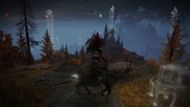 A player approaches the spirit painter to complete the Champion's Song Painting (Image via FromSoftware Inc.)
